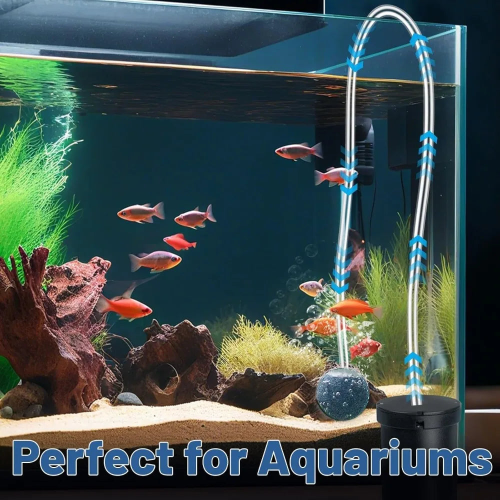 Aquarium Silicone Air Hose 4x6mm – 3m & 10m Fish Tank Tubing