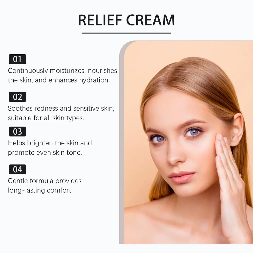 Relief Cream Repairing Barrier Address Blemishes Nourishing Skin