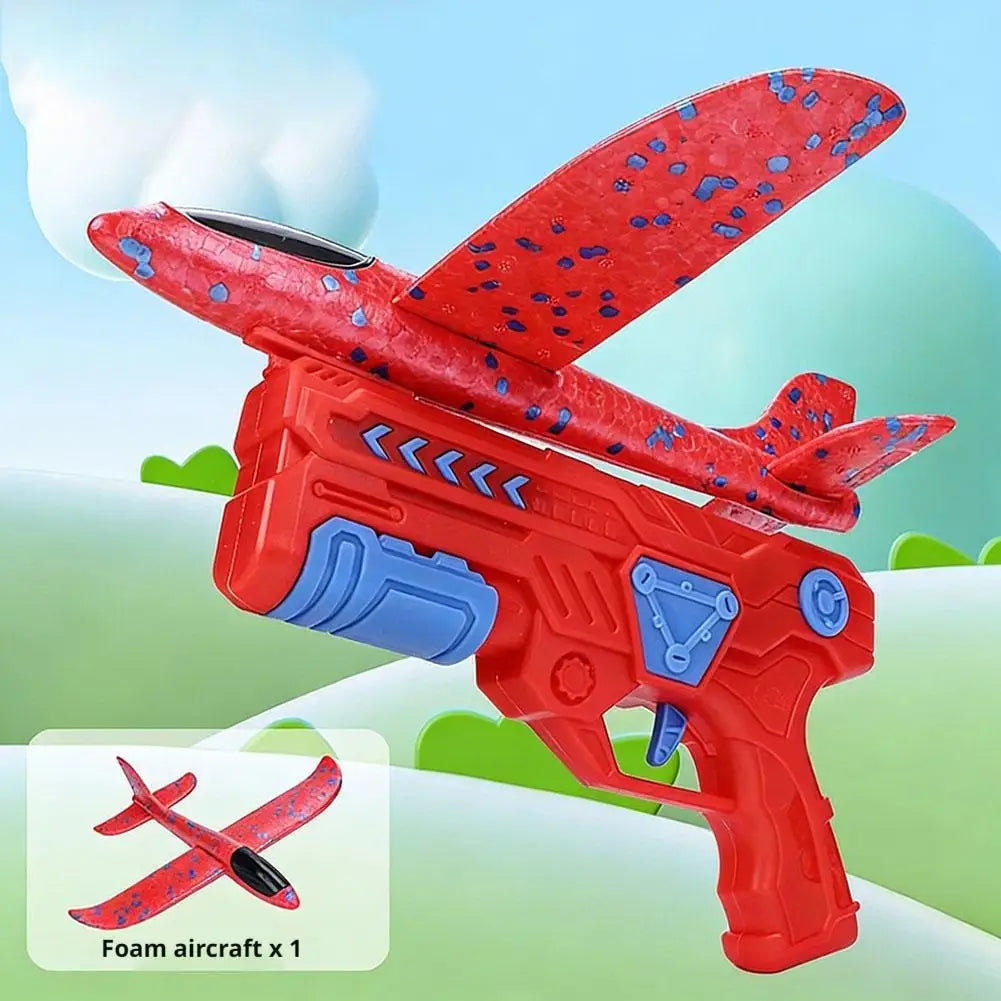 Foam Plane Catapult Launcher Toy for Kids – Outdoor Flying Fun
