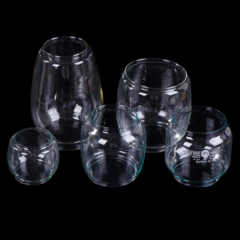 Horse Lamp Glass Lampshade Nostalgic Retro Outdoor Kerosene Circular