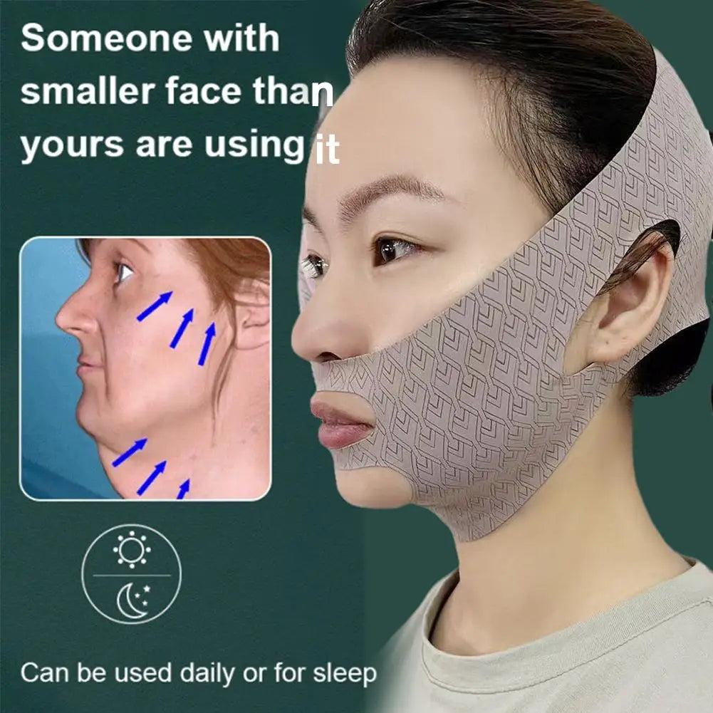 Chin Cheek Slimming Bandage V Shaper Line Lifting Mask Face Anti