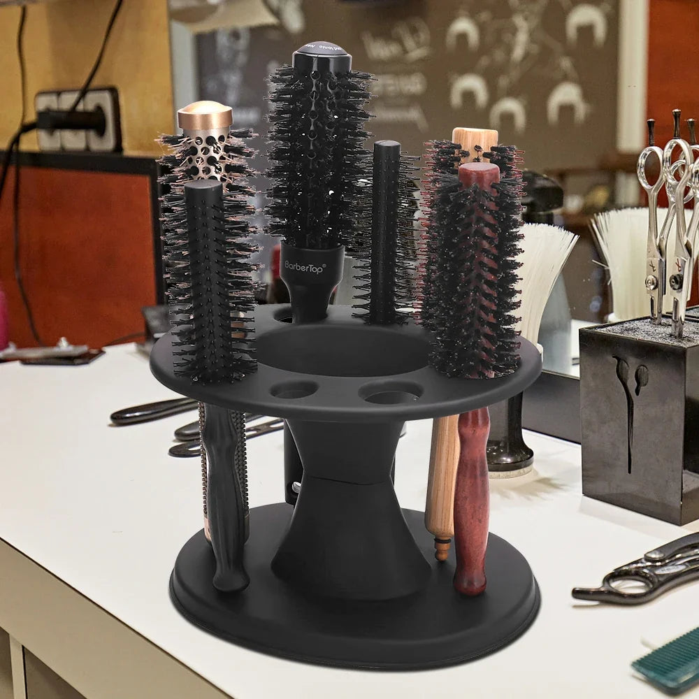 Barber Salon Scissors & Comb Organizer Rack | Tools Holder