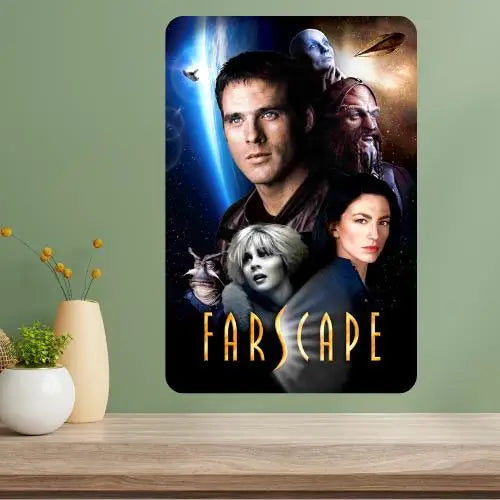 Farscape Classic TV Show Metal Poster Sign | Retro Wall Art
