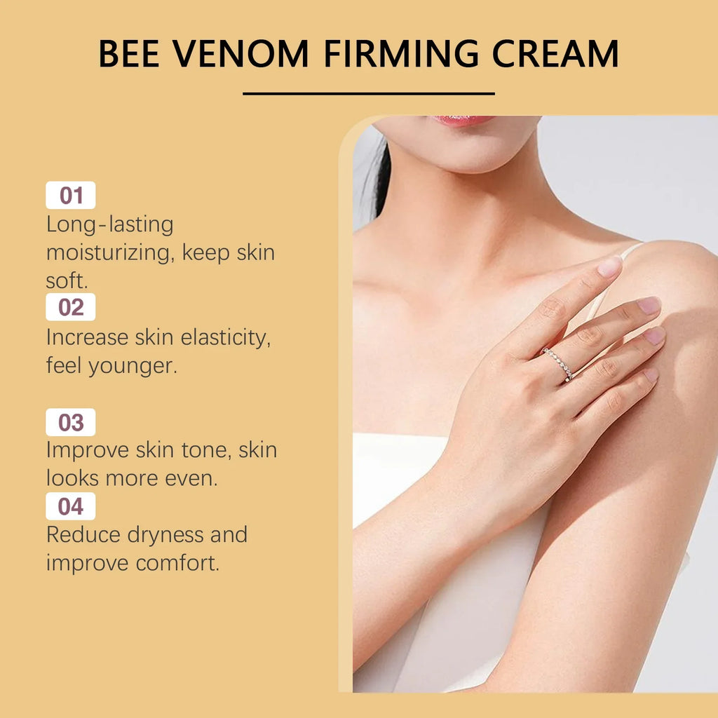 Bee Venom Roll-On Body Cream – Moisturizing Hydrating Lotion