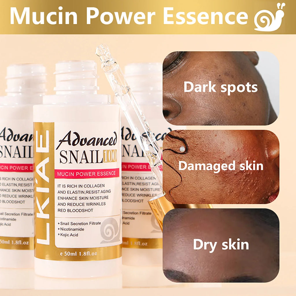 AILKE Snail Mucin Brightening Essence + Collagen | 50ml