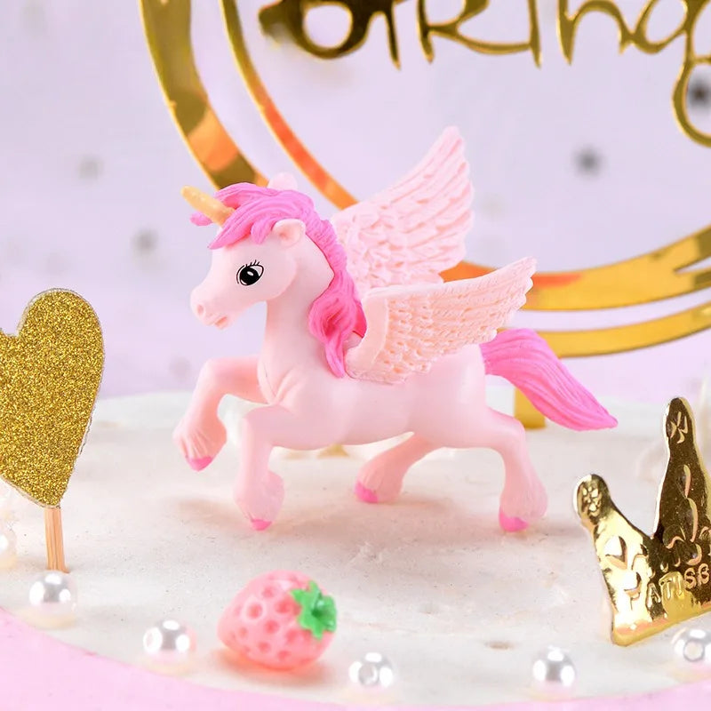 Unicorn Figurine Fairy Garden Miniature Statue | Home Décor