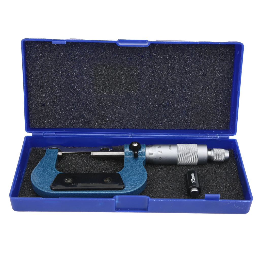 Micrometer Spiral 25 Outside Measuring Calipers Mechanical Structure