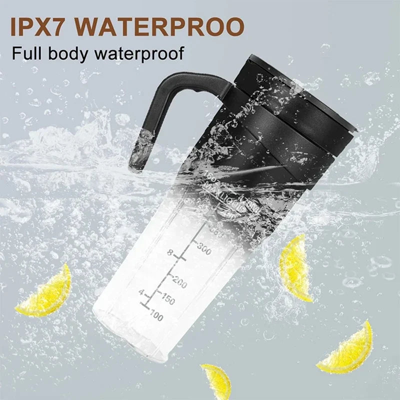 Portable 6-Blade Hand Blender | USB-C Rechargeable Immersion Mixer