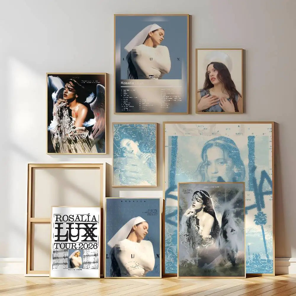 Rosalia Lux Album Poster – Self-Adhesive Waterproof Wall Sticker