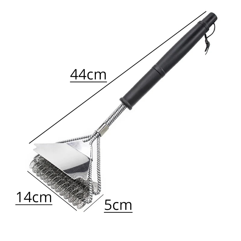 Safe Grill Brush Bristle BBQ Great Grilling Accessories Rust