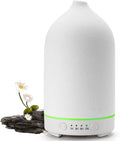 Ceramic Ultrasonic Aroma Diffuser | Cool Mist & 7-Color LED
