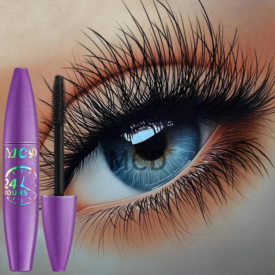 MCD 4D Effect Black Waterproof Mascara – Curl & Lengthen