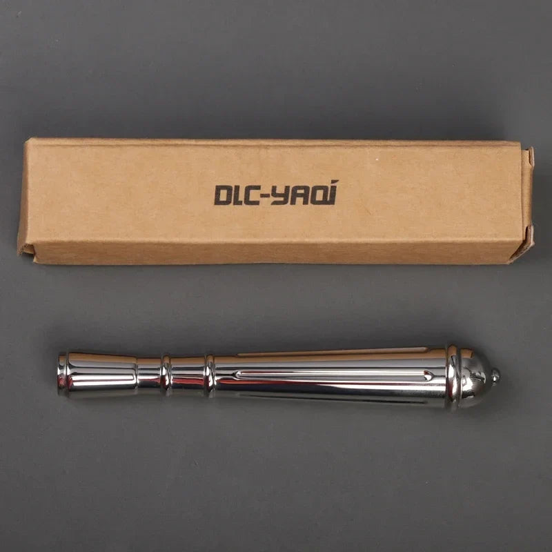 2026 Yaqi Men's Safety Razor Handle Teardrop Polished Stainless Steel