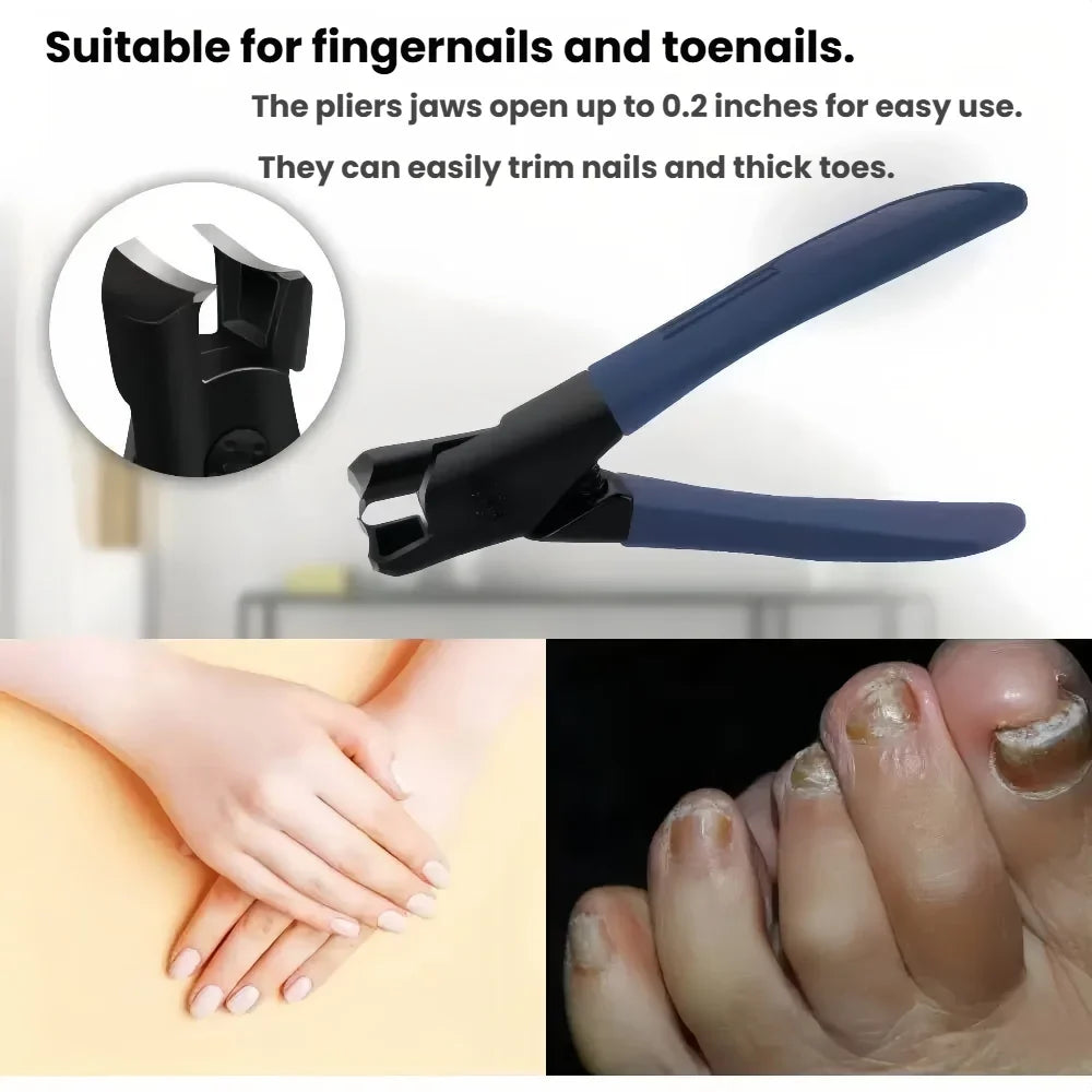 Anti-splash Large Opening Nail Clippers Trimmer Thick Nails Elderly