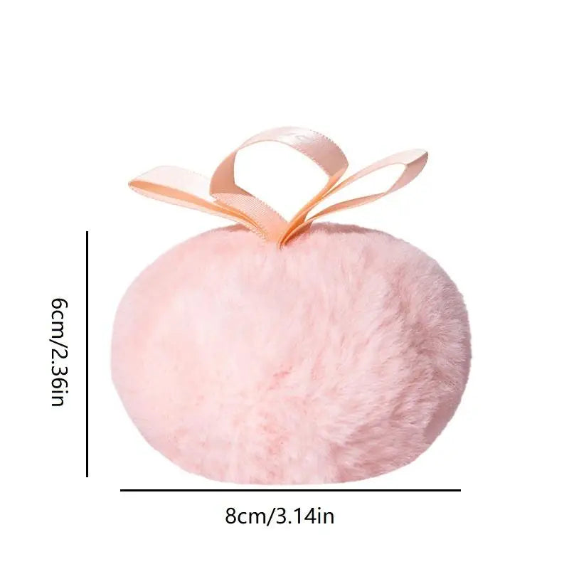 Fluffy Highlighter Powder Puff Ball – Face & Body Glow