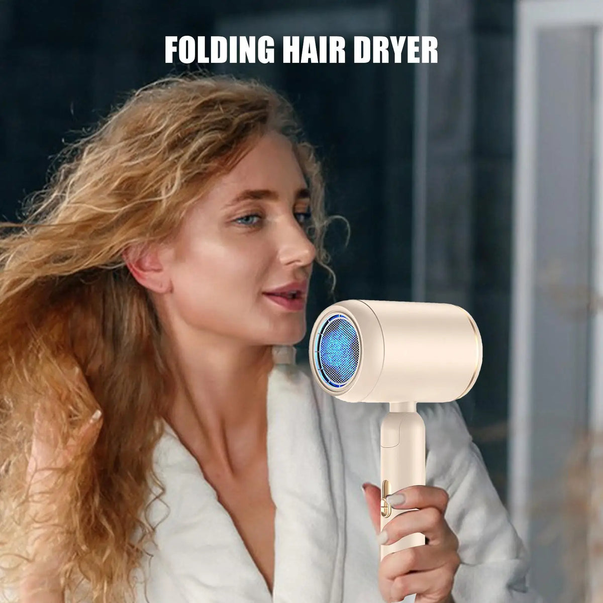 Foldable Portable Hair Dryer for Women & Men | Travel & Home