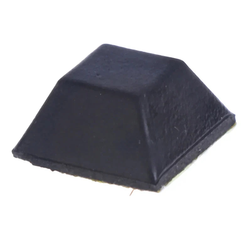 40-Pack Square Self-Adhesive Rubber Bumper Pads | Furniture Feet