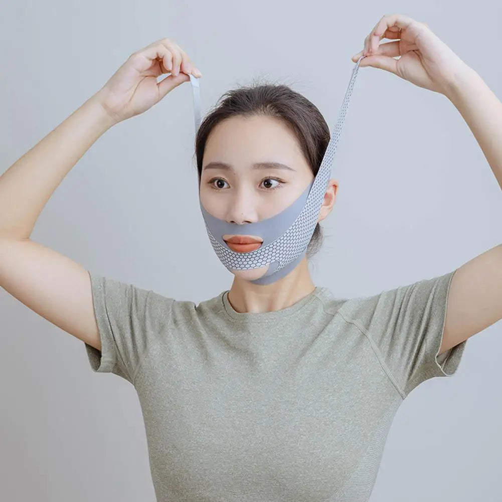 V Face Chin Strap – Adjustable Jaw Lift & Double Chin Shaper