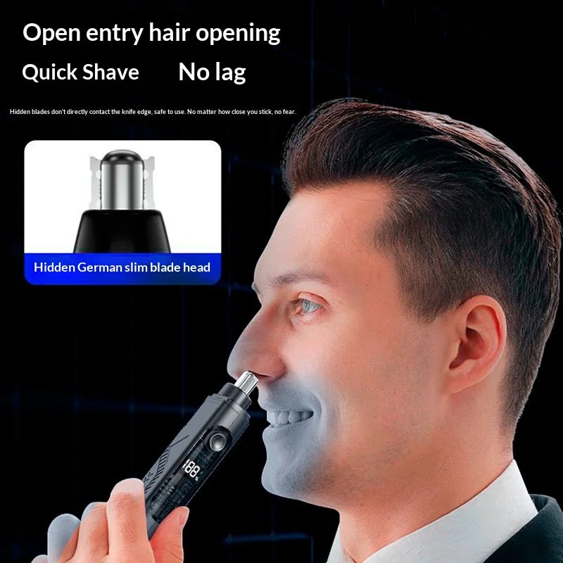 Rechargeable Nose & Ear Hair Trimmer for Men & Women | YD