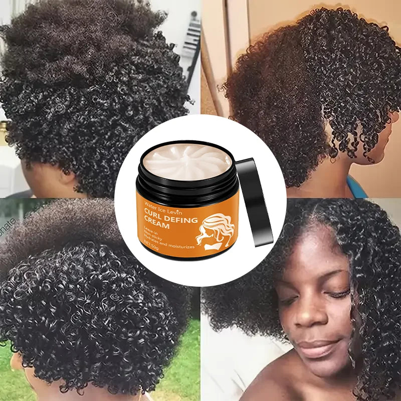 Black Castor Oil Curl Styling Cream – Moisturizing 50g