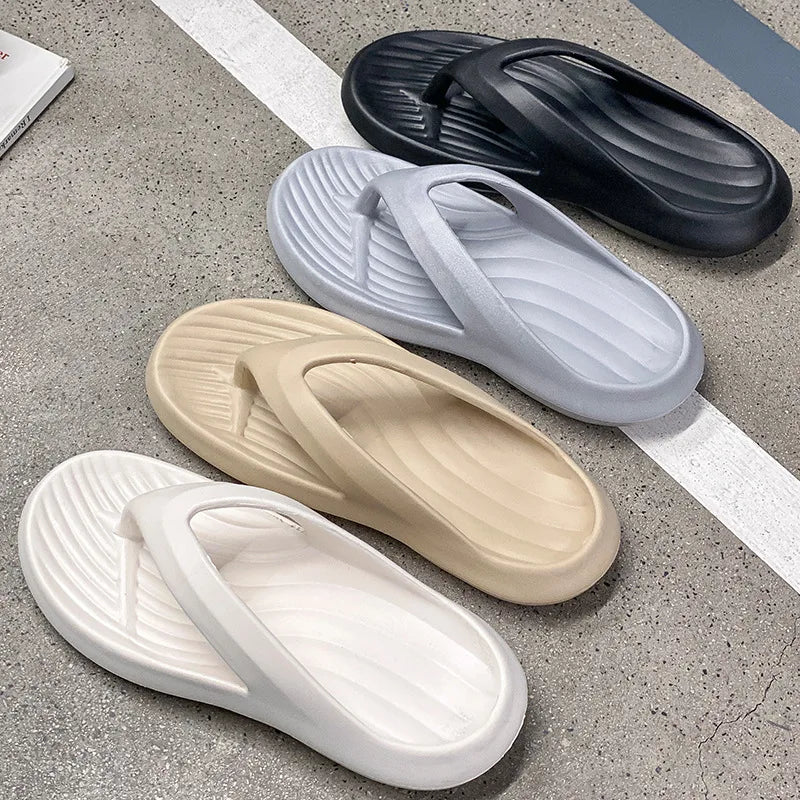 Cloud Flip Flops Thick Sole Clip Toe Beach Slides Men & Women