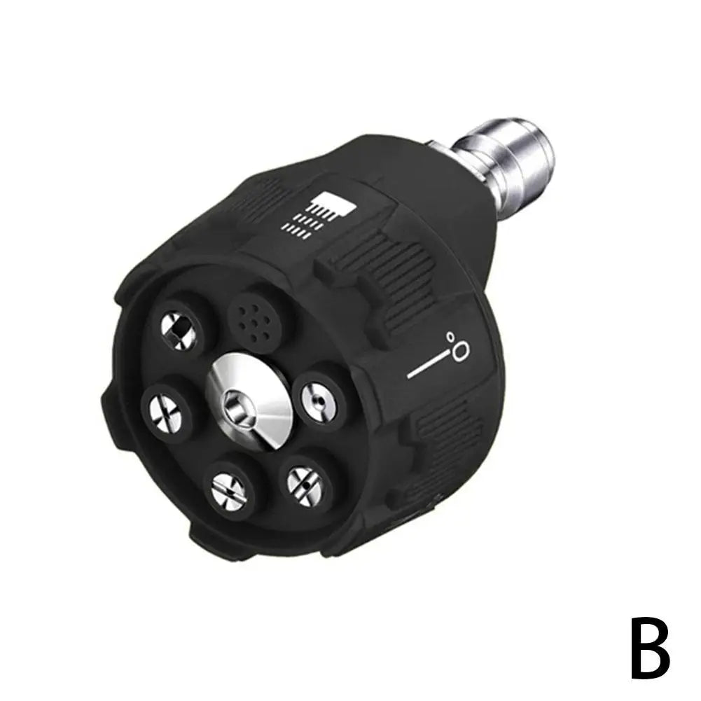 6-in-1 Pressure Washer Spray Nozzle | 4000 PSI Quick Connect