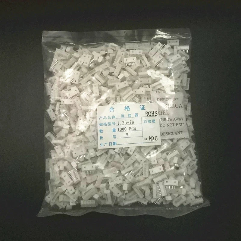 Micor JST Connector Pitch Pin Header 2P 3P 4P 5P 6P 7P 8P 9P 10P