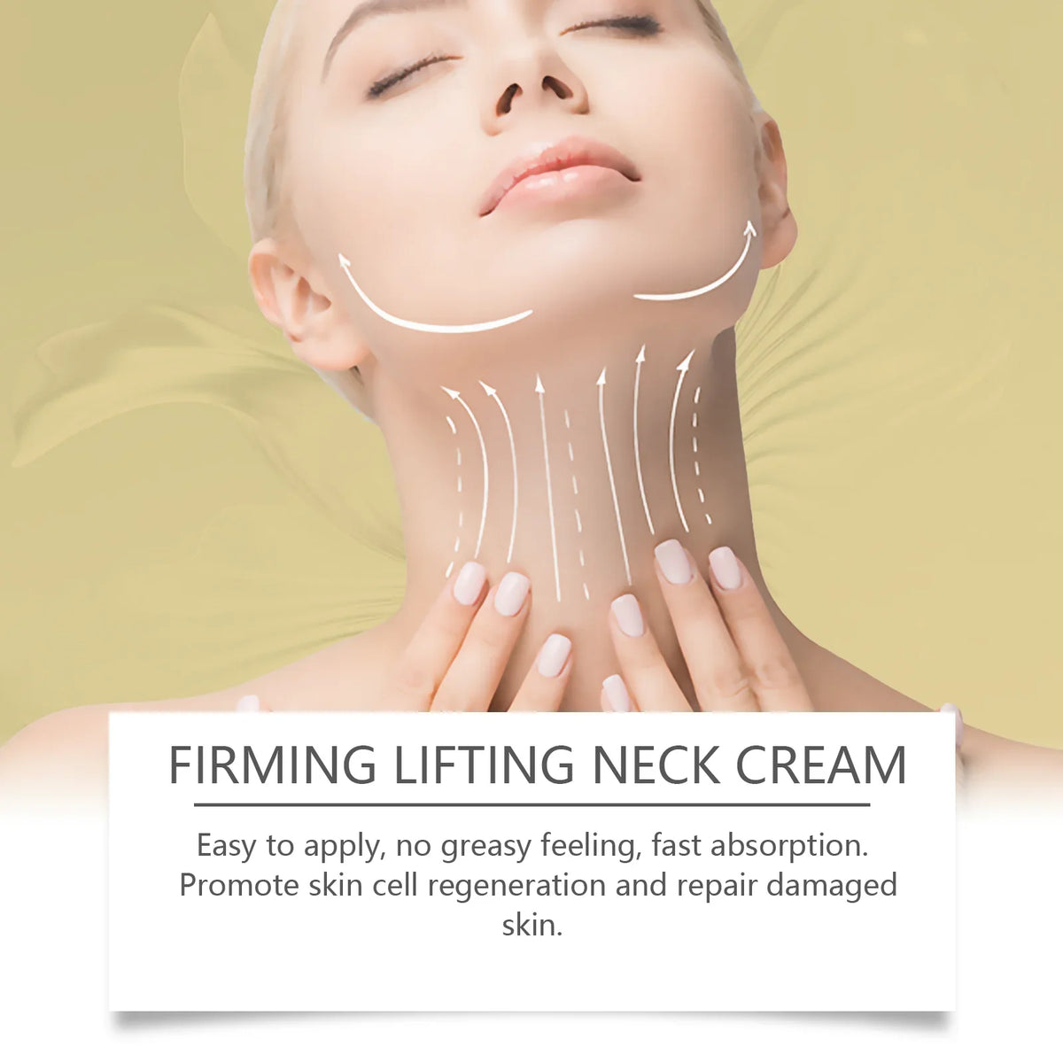 Neck Firming Roll-On Cream – Lifting & Wrinkle-Reducing Lotion