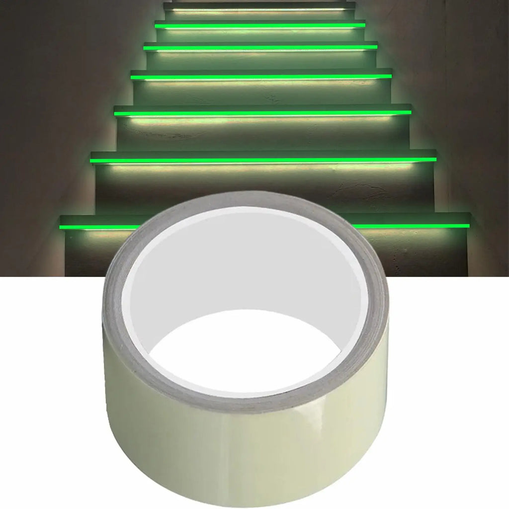 Fluorescent Tape Glow Dark Adhesive Safety Egress Markers