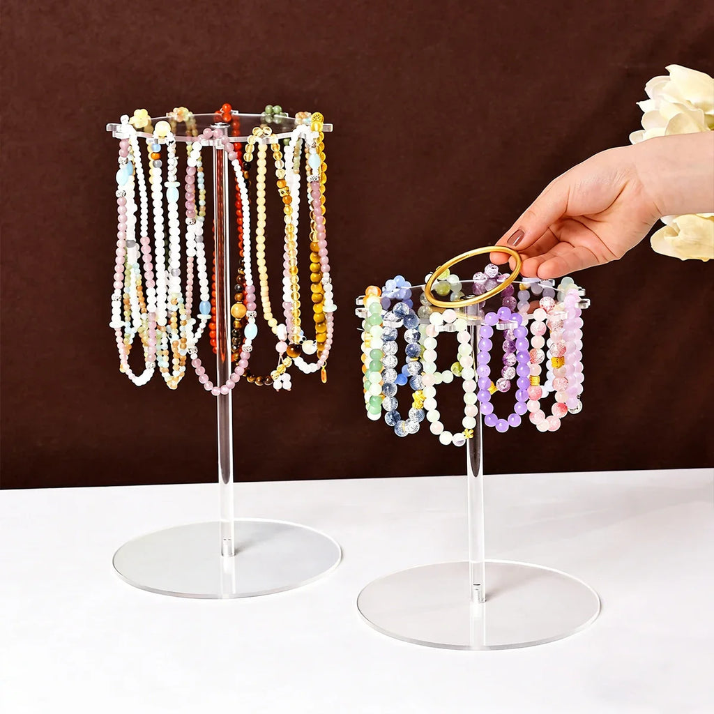 Acrylic Transparent Display Stand Jewelry Suitable Dressing Table