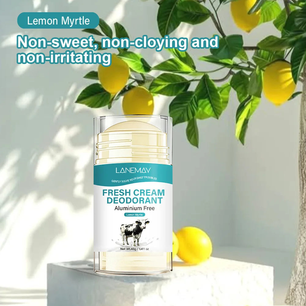 Lanemay Lemon Myrtle Aluminum-Free 72HR Roll-On Deodorant 40g