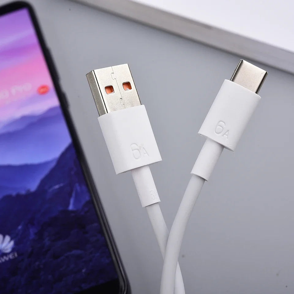 66W 6A USB-C Fast Charging Cable | Xiaomi Samsung Huawei