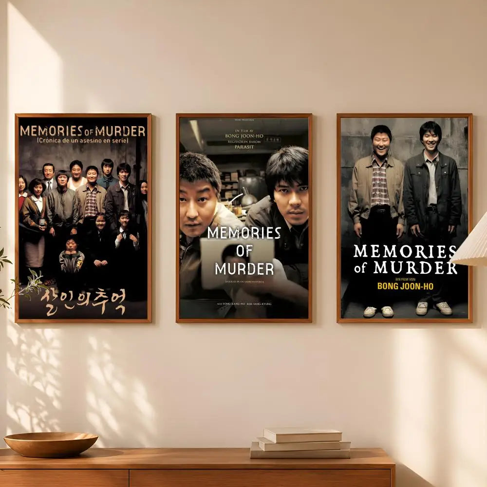 Memories of Murder Movie Poster – HD Self-Stick PVC Wall Art