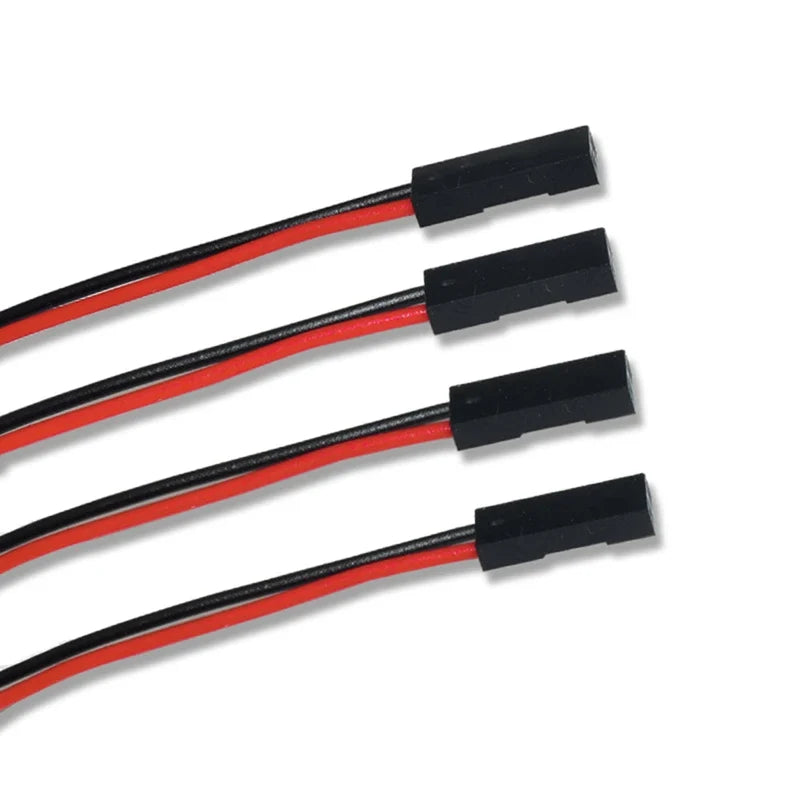 Lot 2Pin Dupont Cable 2 Pin Female Jumper Connector Wire 2P Length 3D