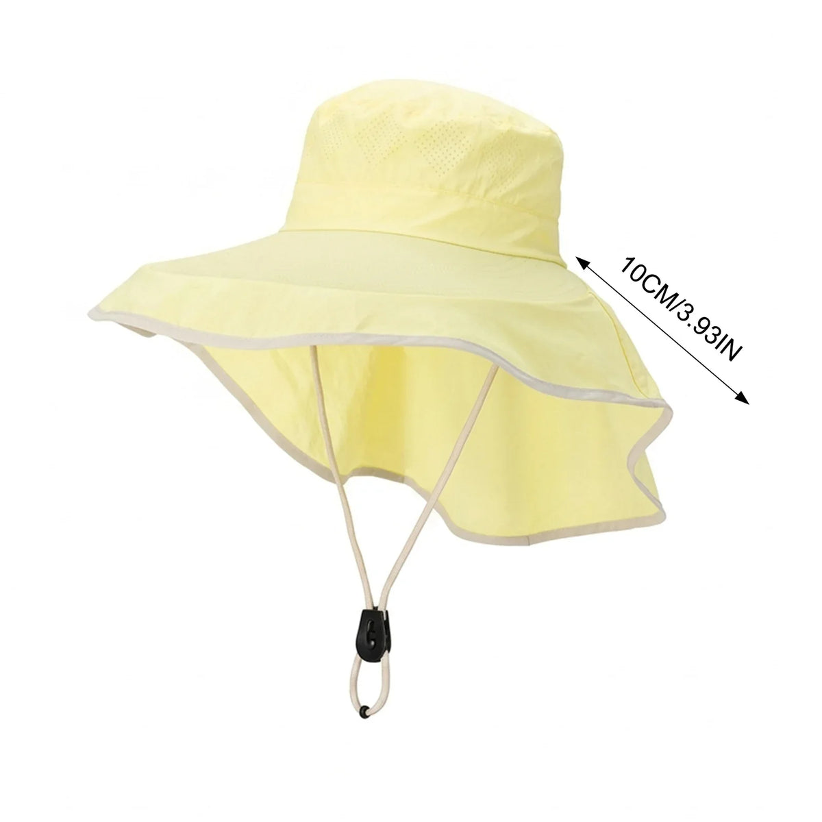UPF50+ Wide Brim Sun Hat with Detachable Cape | Women's