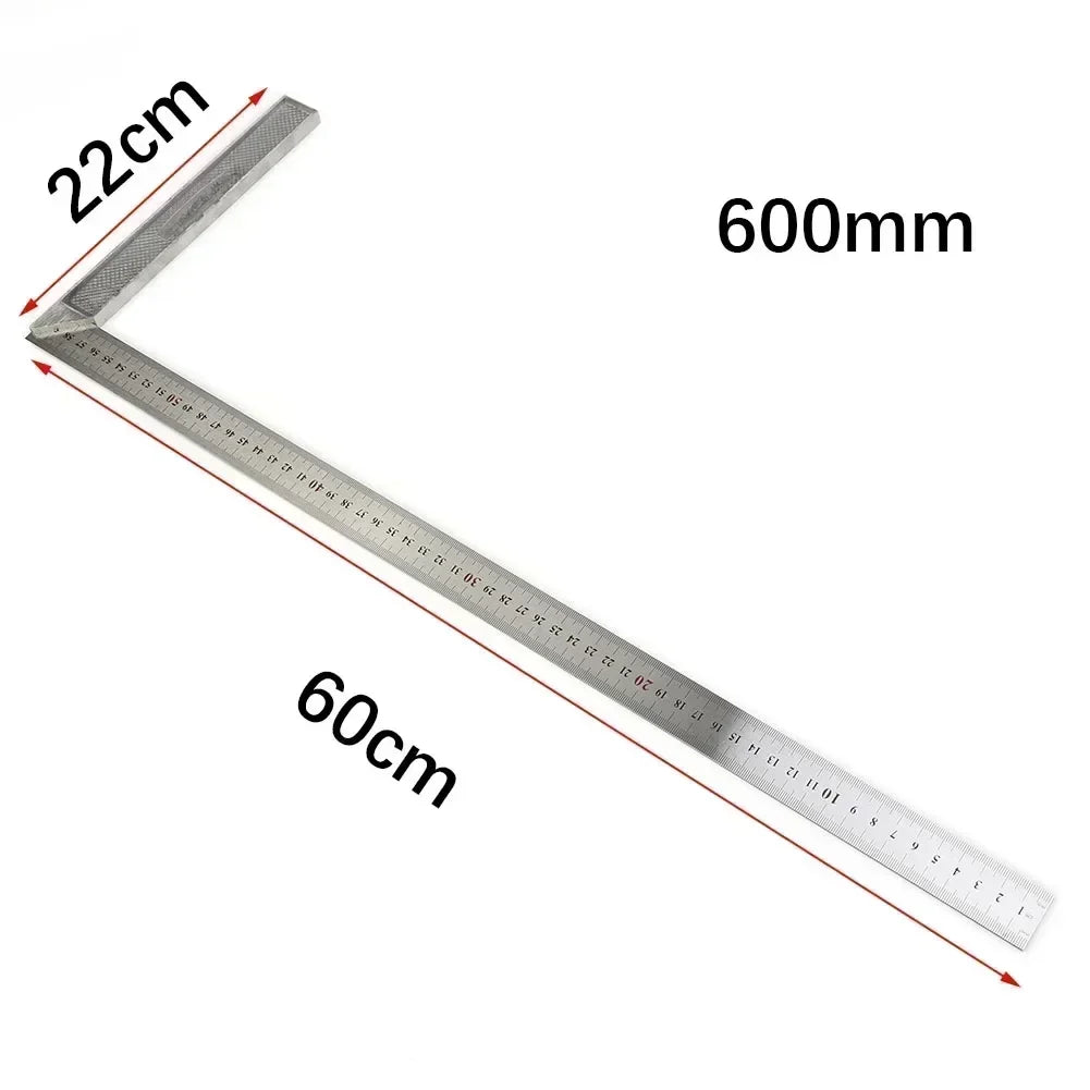 Aluminum 90° Square Right Angle Ruler – Carpenter Framing Tool