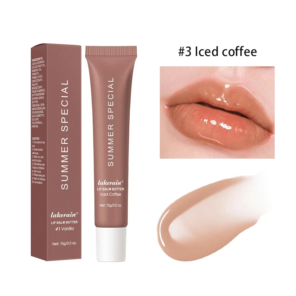 Moisturizing Lip Butter Balm – Hydrating Glossy Lip Oil Stick