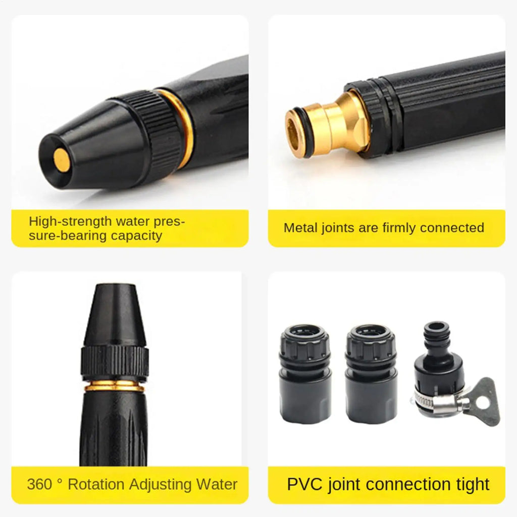 High-Pressure Garden Hose Spray Nozzle | Car Wash Water Gun