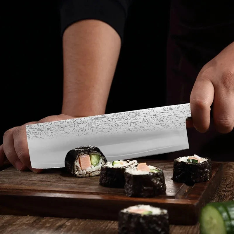 InLeung Forged Meat Cleaver – Stainless Steel Chef Knife