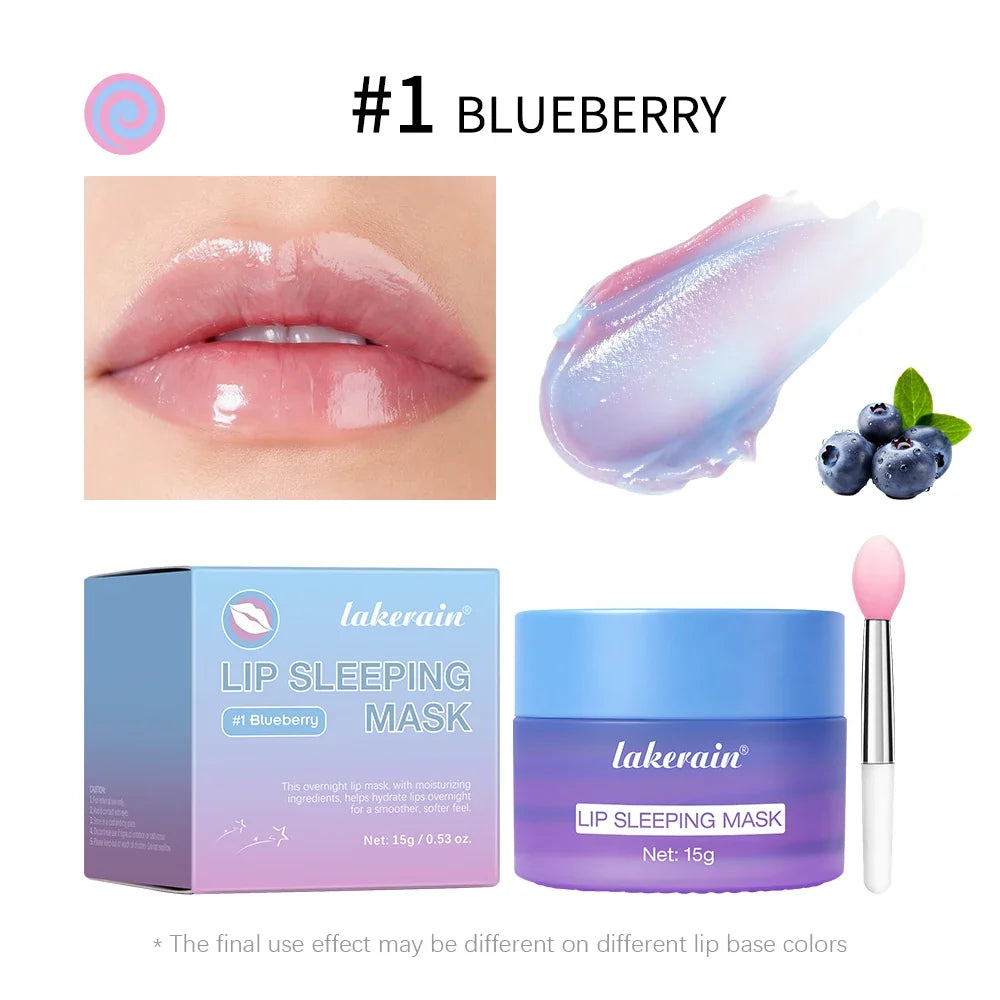 Overnight Nourishing Lip Mask – Hydrating Dual-Color Lip Balm