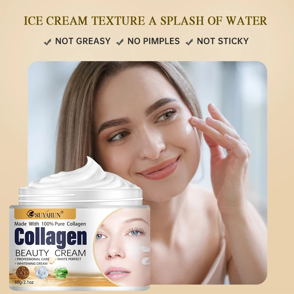 SUYARUN Collagen Face Cream – Firming, Hydrating, All Skin Types
