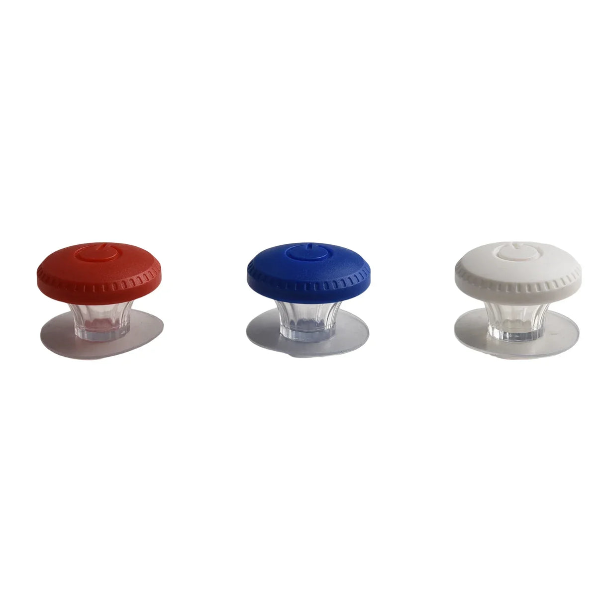 6-Pack Rounded Toilet Flush Button Pushers | Hygienic & Easy