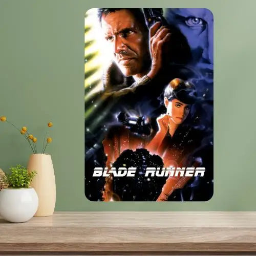 Blade Runner Classic Movie Metal Poster Sign | Vintage Wall Art