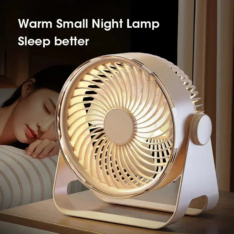 5-Speed Quiet 3-in-1 Fan – Desk, Wall & Ceiling Mount