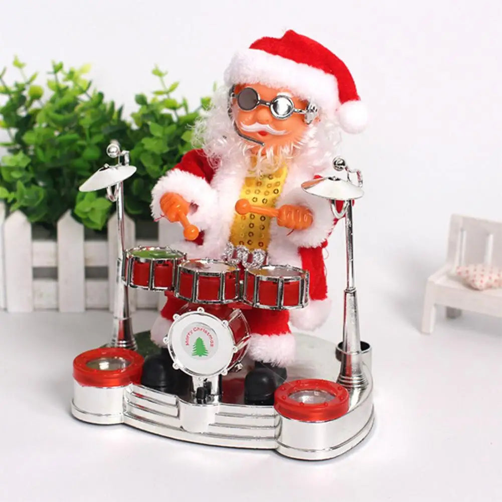 Electric Dancing Santa Claus Musical Christmas Toy Decoration