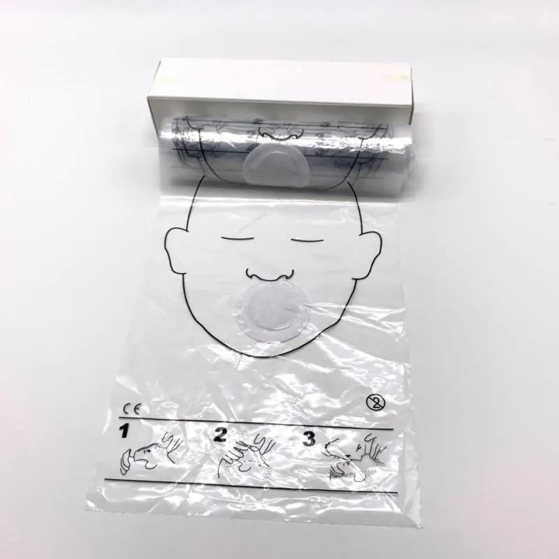 CPR Disposable Face Shield Roll 36 Pcs – Training & First Aid