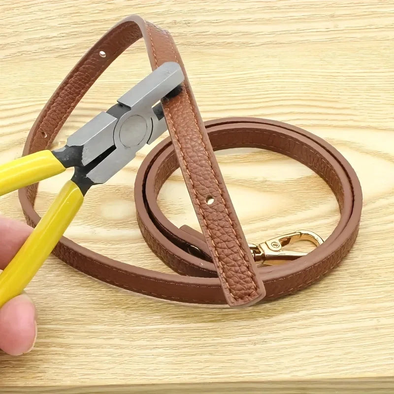 Manual Leather Hole Punch Tool – Ergonomic Belt Punch
