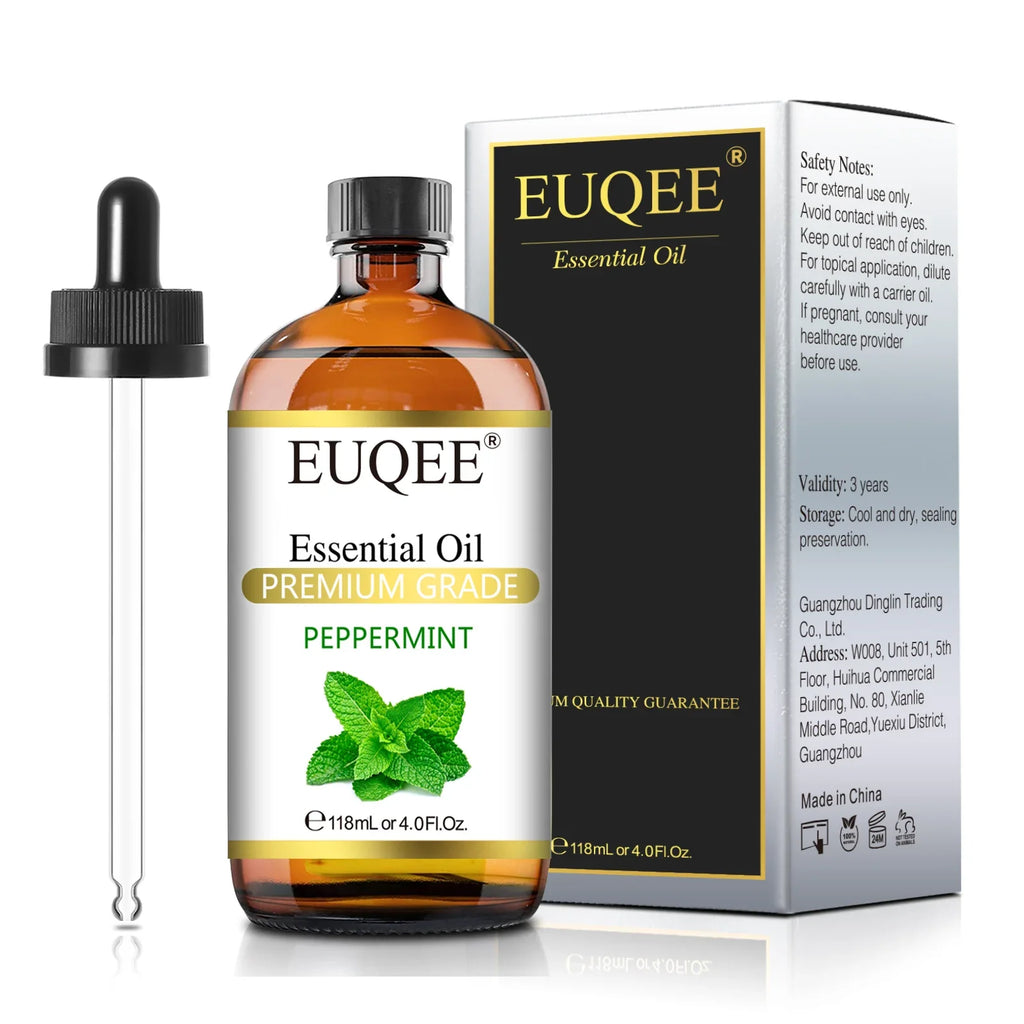 EUQEE 118ml Pure Essential Oil – Aromatherapy Diffuser Oils