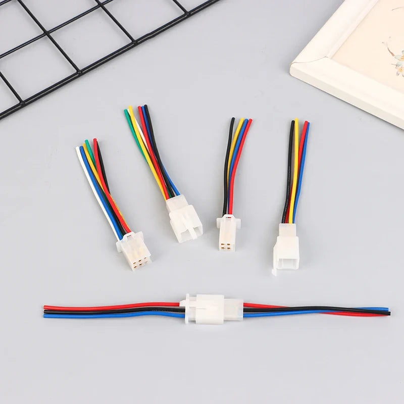 2.8MM Automotive Connector Kit – 2P 3P 4P 6P 9P Terminal Plugs