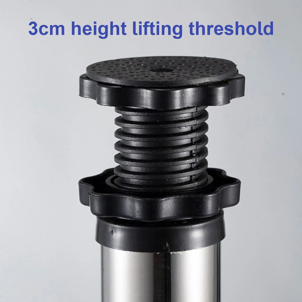 Stainless Steel Washing Machine & Dryer Pedestal Stand – 4 Feet